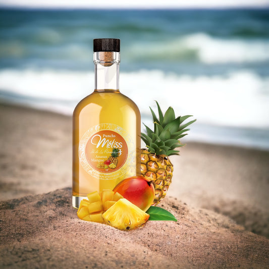 Rhum Métiss - Punch Ananas Mangue 35cl, 18°
