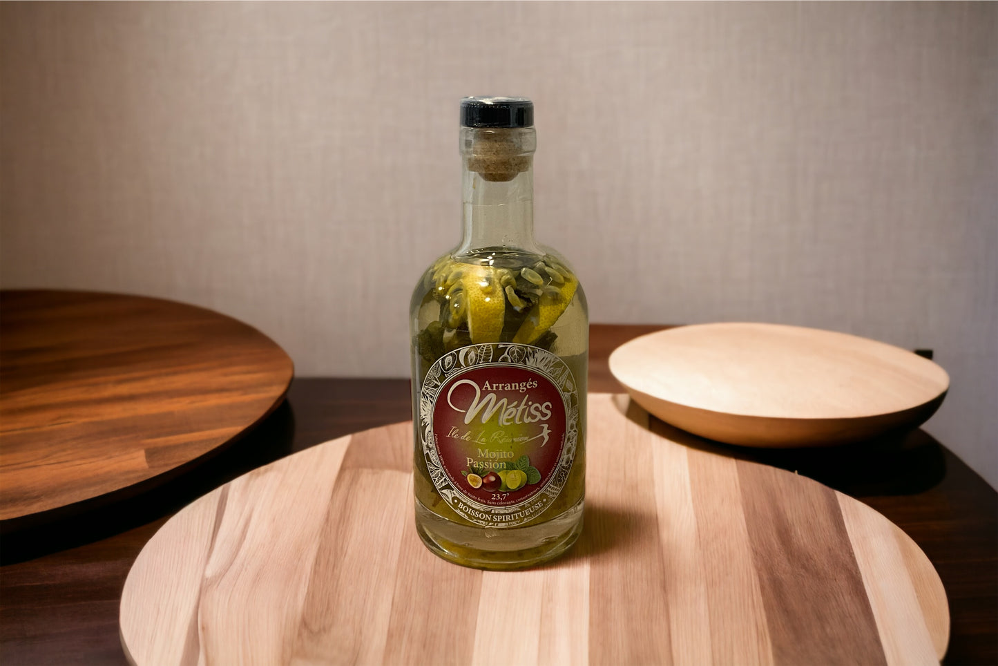 Rhum Métiss - Arrangés Mojito fruit de la passion, 35cl