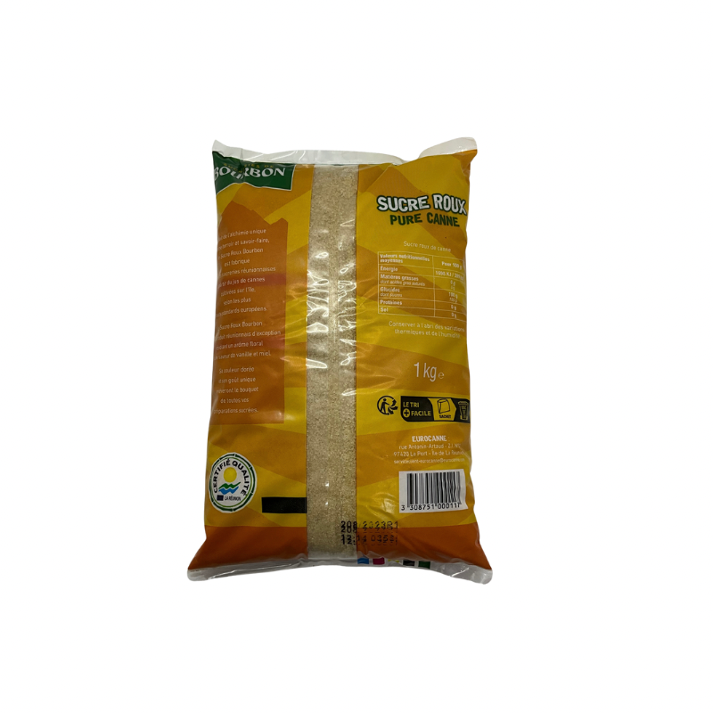 Sucreries de Bourbon - Sucre roux de canne, 1kg