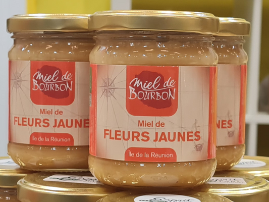 Miel de Bourbon - Miel fleurs jaunes, 250g