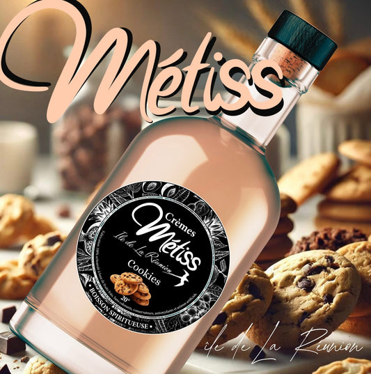 Rhum Métiss - Crème de Rhum Cookies 35cl, 20°