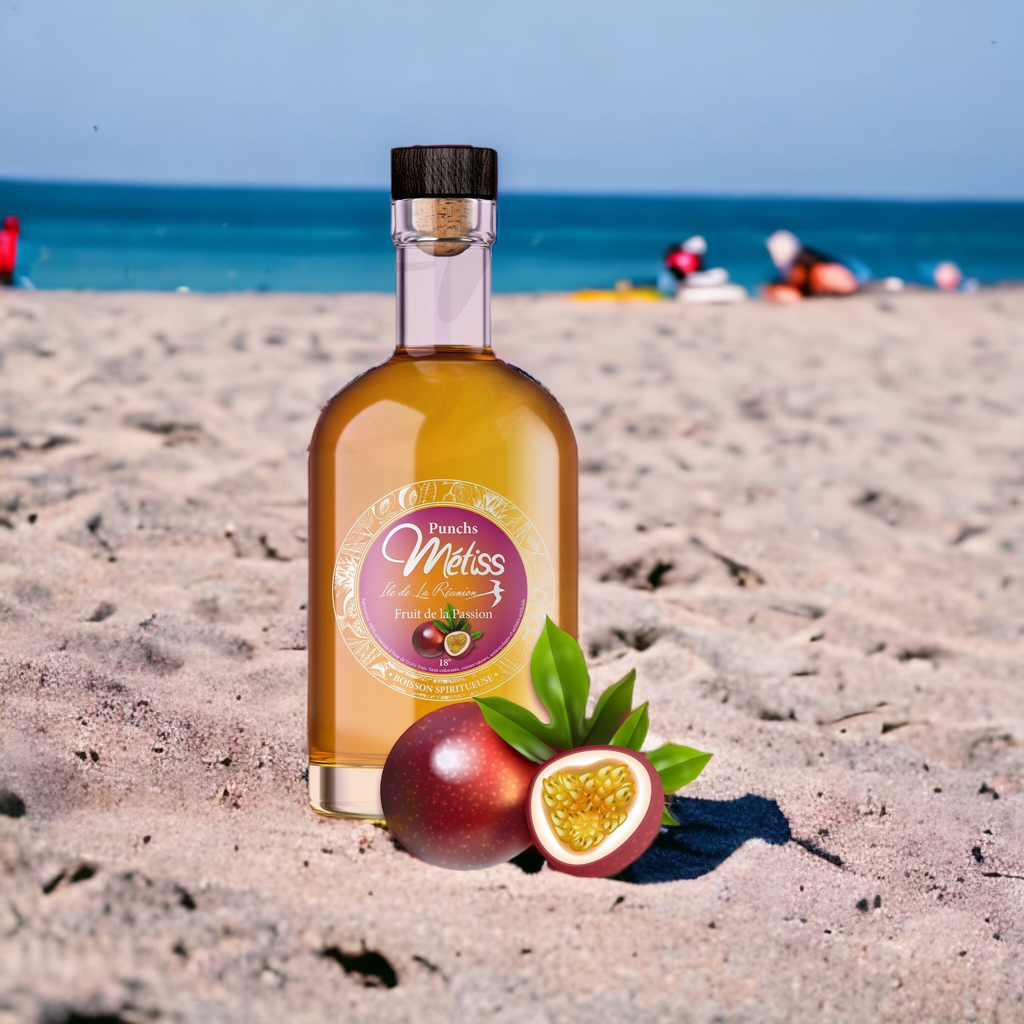 Rhum Métiss - Punch Fruit de la passion 35cl, 18°