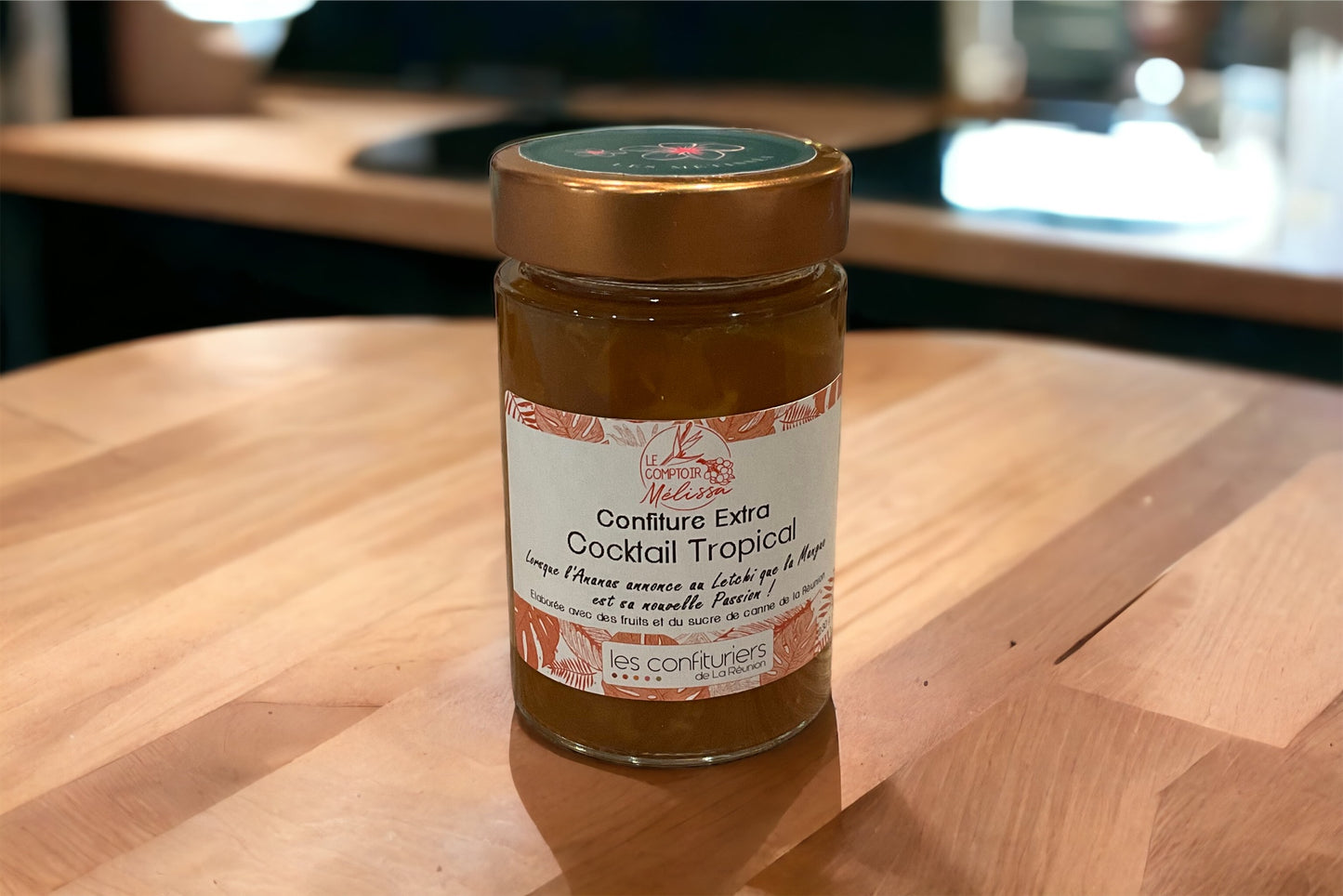 Le Comptoir Mélissa - Confiture cocktail tropical, 230g