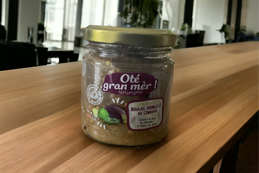 Oté Gran Mèr - Rougail bringelle au combava, 200g