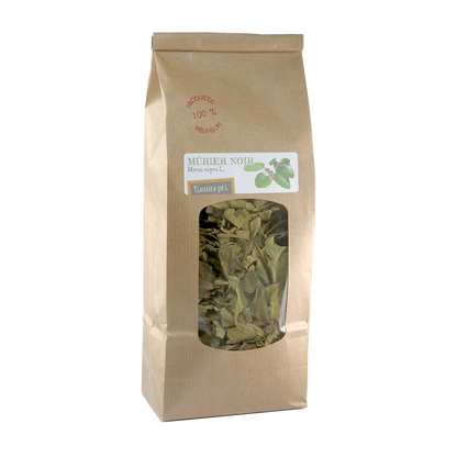 Tisanes de Bourbon - Mûrier noir, feuilles séchées, 40g