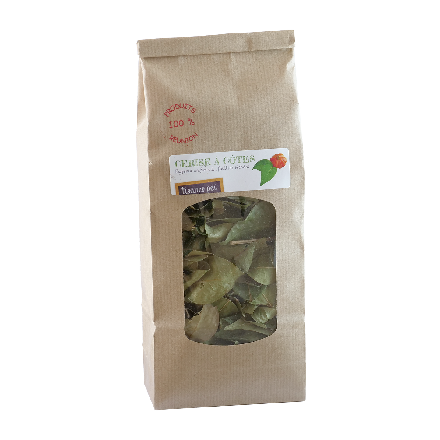 Tisanes de Bourbon - Cerise à côtes, feuilles séchées, 40g