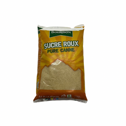 Sucrerie de Bourbon - Sucre roux de canne, 1kg